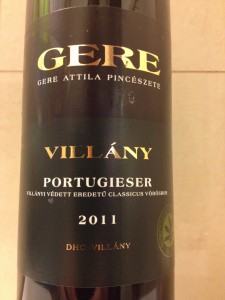 Portugieser 2011 Villany